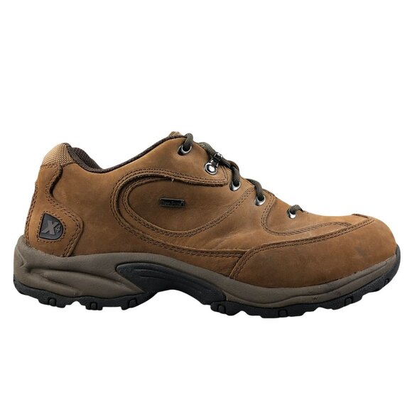 Cabela\'s Men\'s Size 10D X4 Dry-Plus 4MOST Brown Leather Waterproof Hiking Shoes main image 12